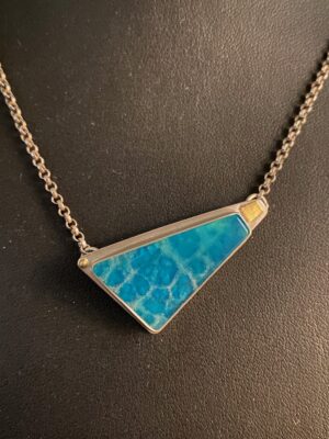 Sterling silver Chrysacola Necklace